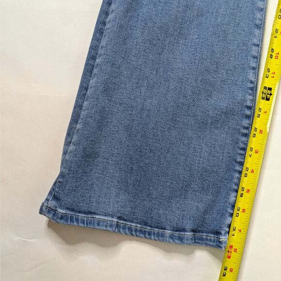 FRAME Le Super High Flare Jeans Women's 27 Blue Light Wash Denim High Rise - Picture 7 of 9